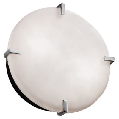 Fusion Clips Round Ceiling/Wall Light by Justice Design Group - Starlight Lighting USA and Canada